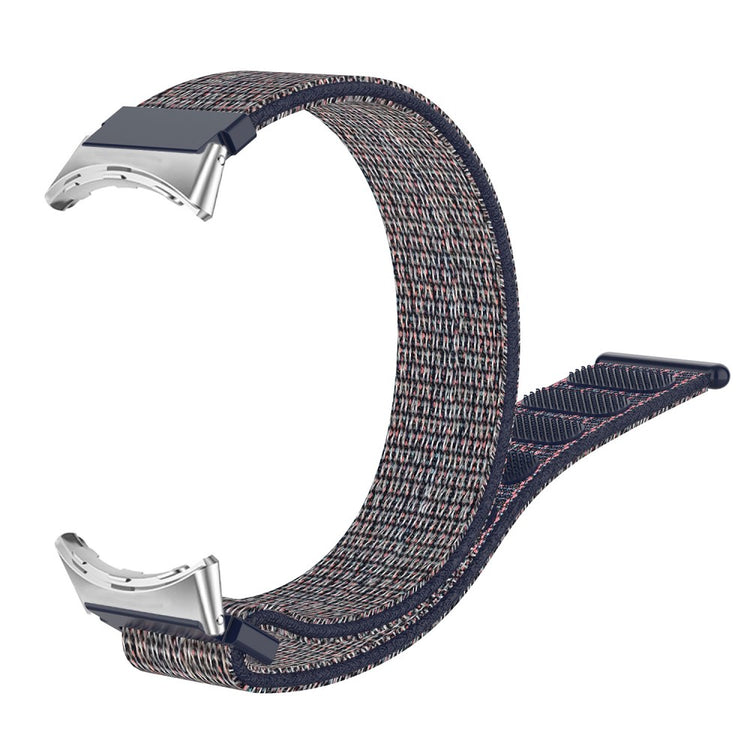 Super flot Google Pixel Watch Nylon Rem - Blå#serie_4