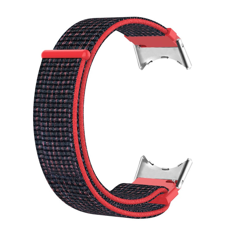 Super flot Google Pixel Watch Nylon Rem - Rød#serie_6