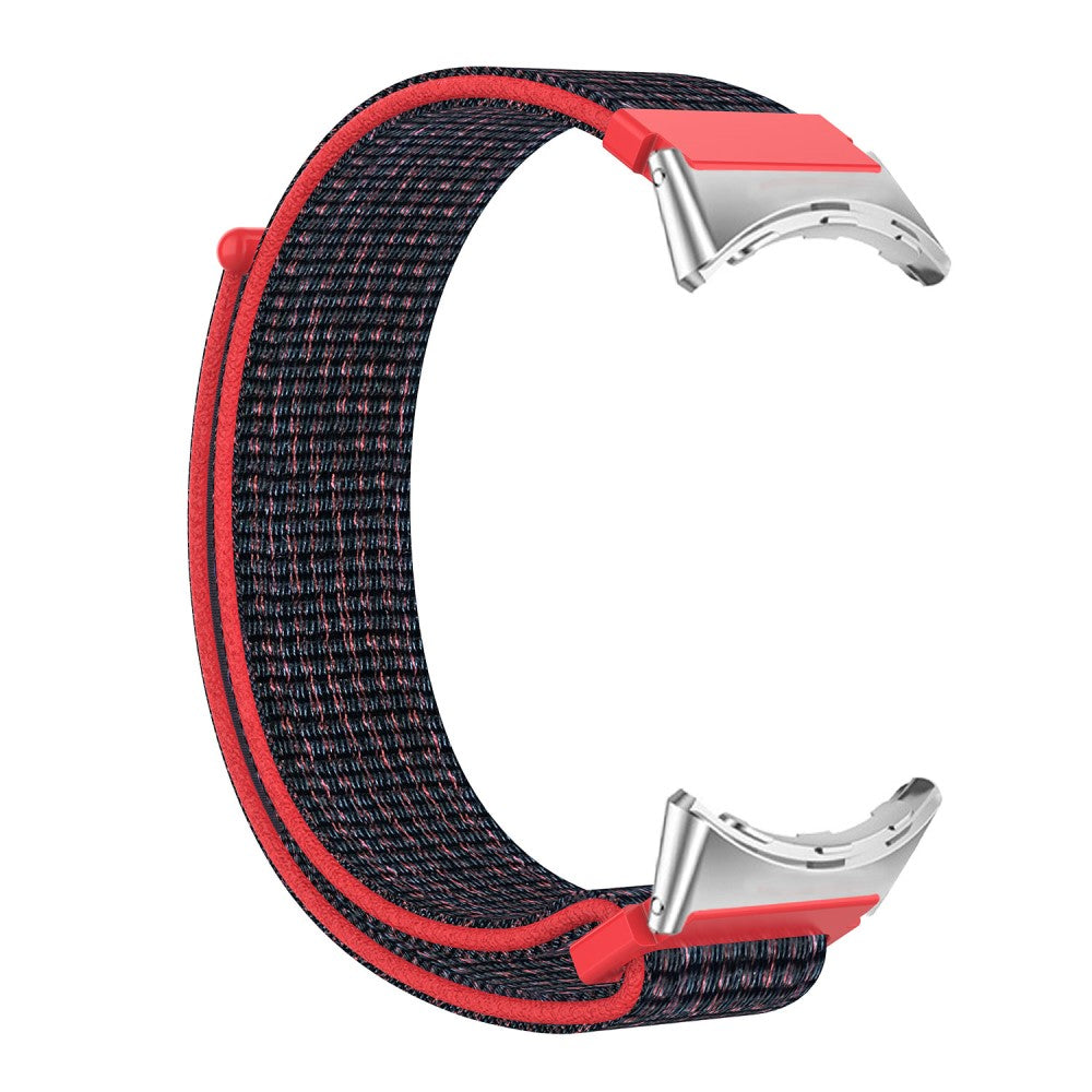 Super flot Google Pixel Watch Nylon Rem - Rød#serie_6