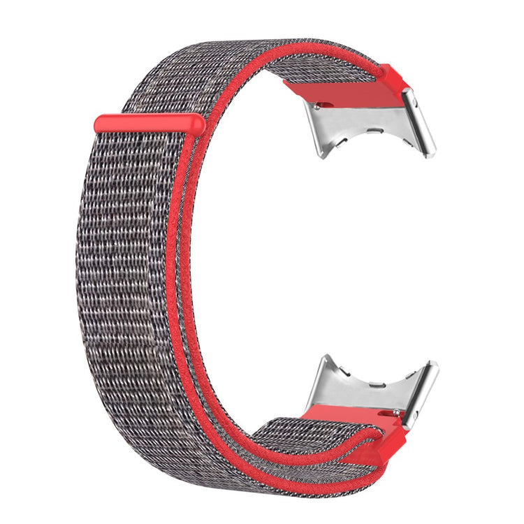 Super flot Google Pixel Watch Nylon Rem - Rød#serie_7