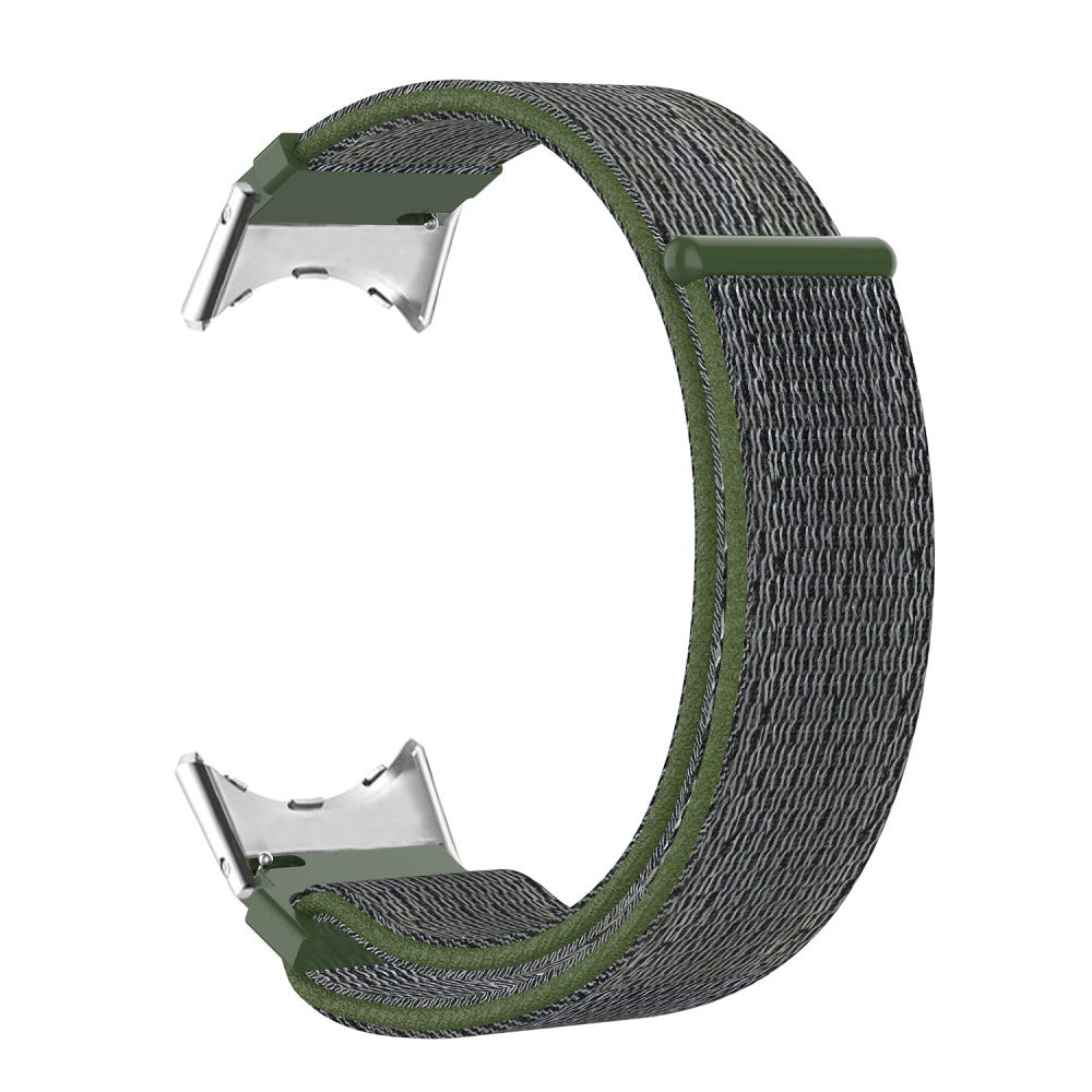 Super flot Google Pixel Watch Nylon Rem - Grøn#serie_8