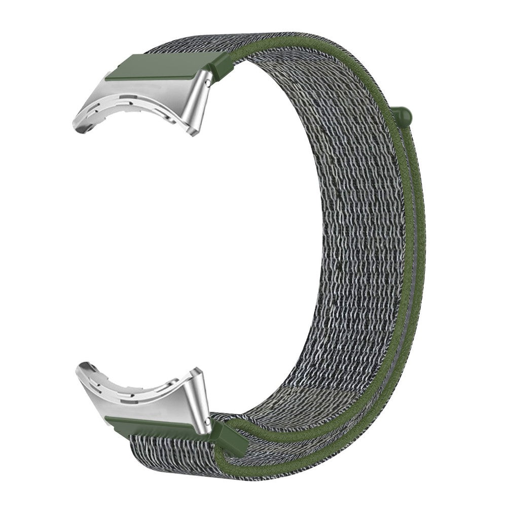 Super flot Google Pixel Watch Nylon Rem - Grøn#serie_8