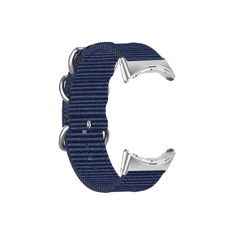 Vildt slidstærk Google Pixel Watch Nylon Rem - Blå#serie_10
