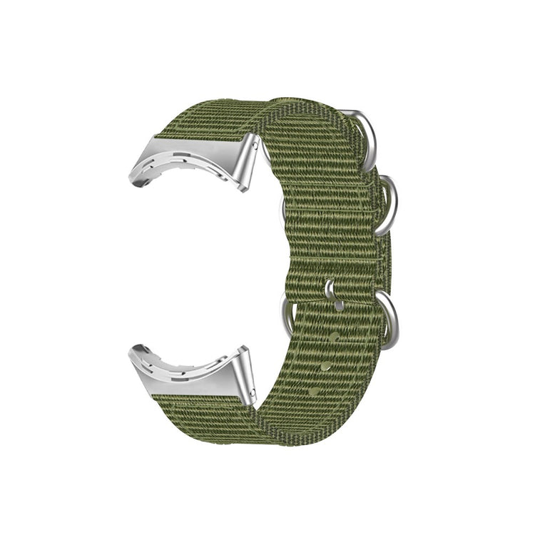 Vildt slidstærk Google Pixel Watch Nylon Rem - Grøn#serie_6