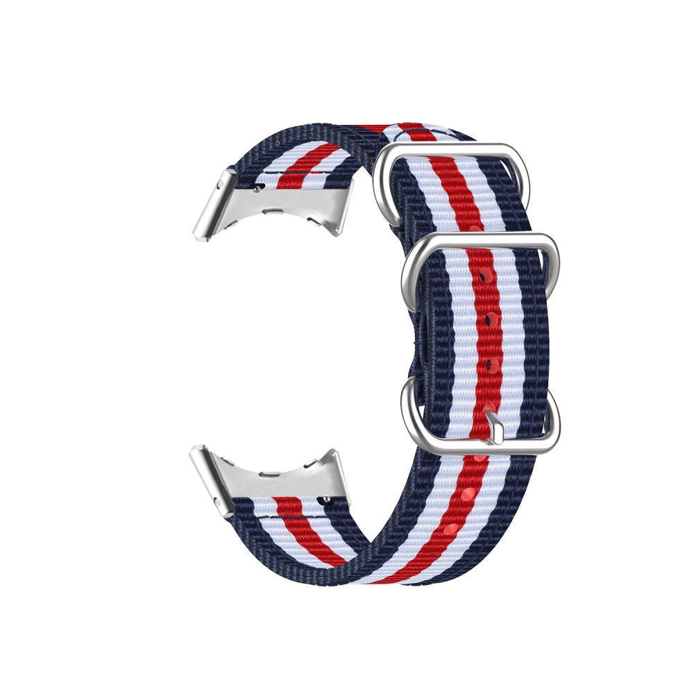 Vildt slidstærk Google Pixel Watch Nylon Rem - Flerfarvet#serie_7