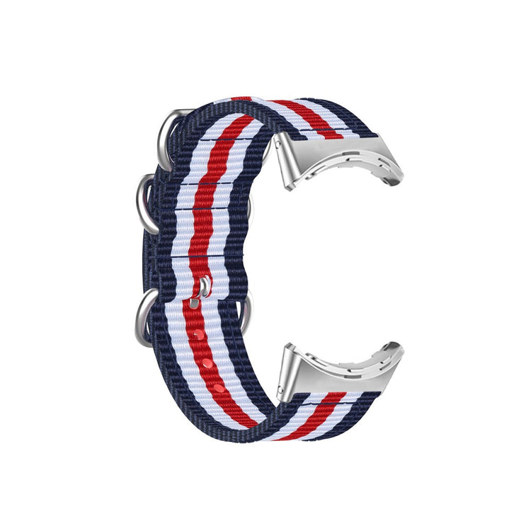 Vildt slidstærk Google Pixel Watch Nylon Rem - Flerfarvet#serie_7