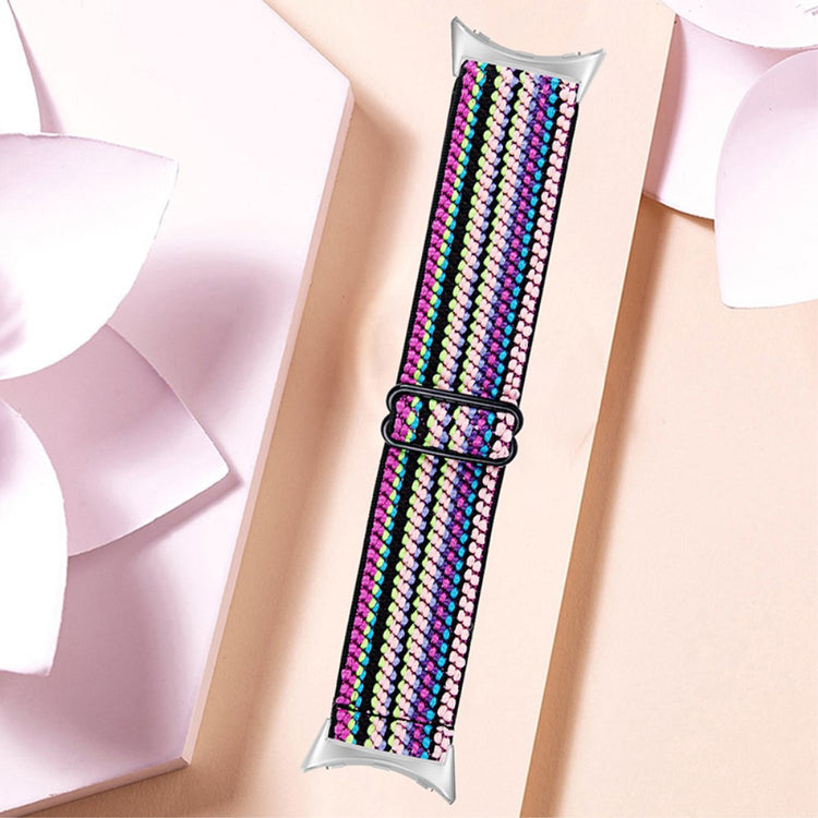 Helt vildt hårdfør Google Pixel Watch Nylon Rem - Flerfarvet#serie_6