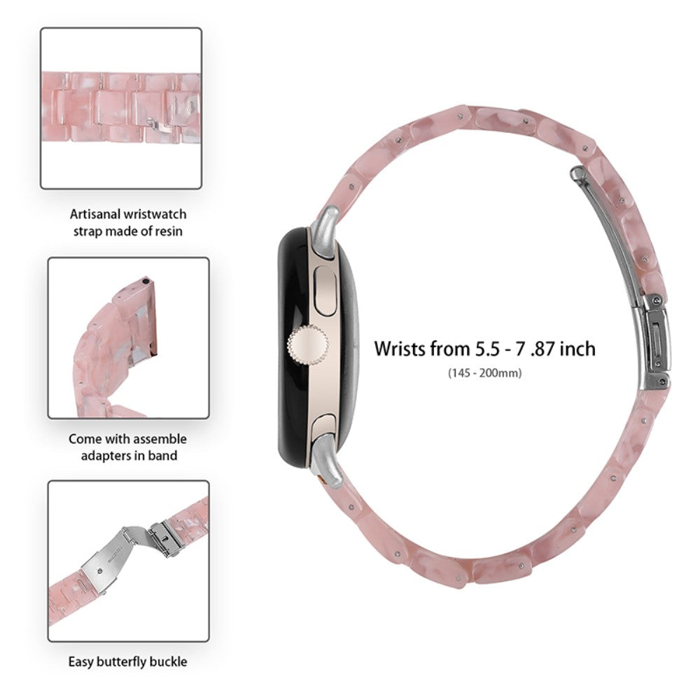 Mega skøn Google Pixel Watch Plastik Rem - Lilla#serie_1
