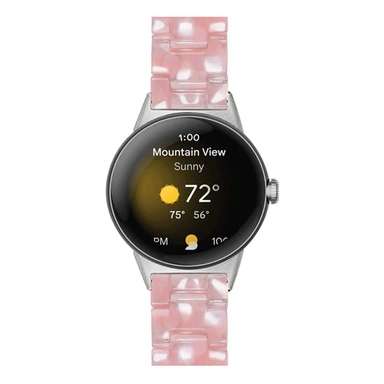 Mega skøn Google Pixel Watch Plastik Rem - Lilla#serie_1
