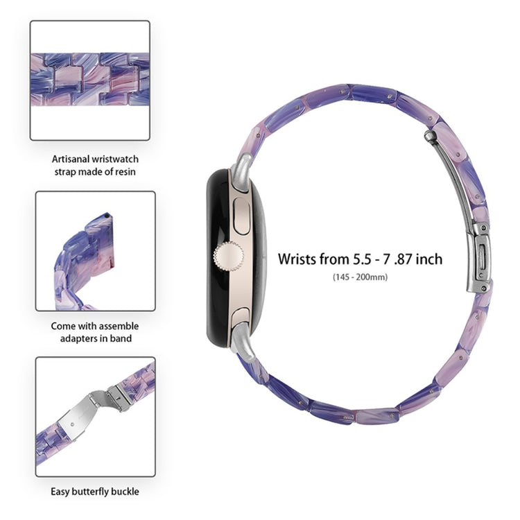 Mega skøn Google Pixel Watch Plastik Rem - Lilla#serie_11