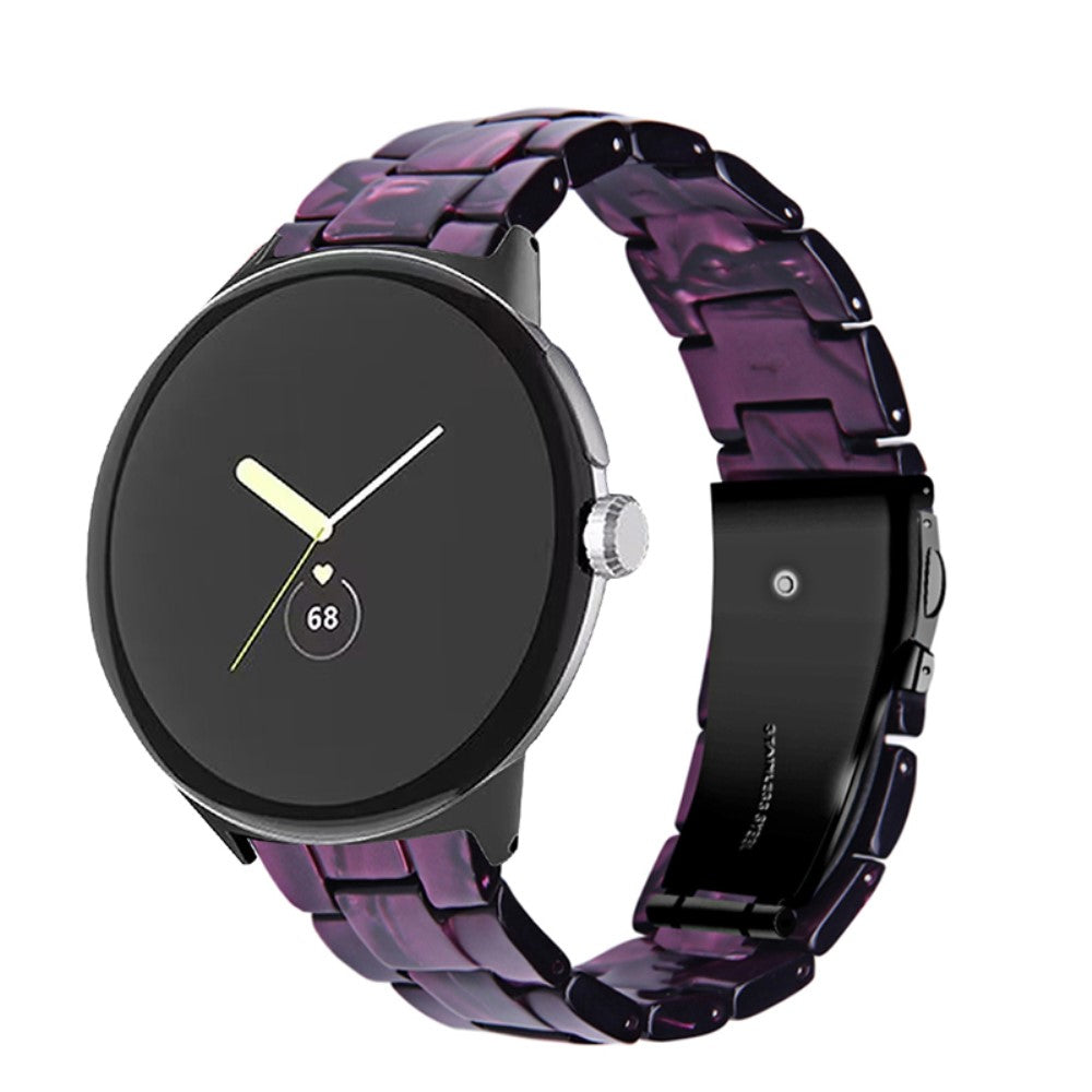 Mega skøn Google Pixel Watch Plastik Rem - Lilla#serie_12