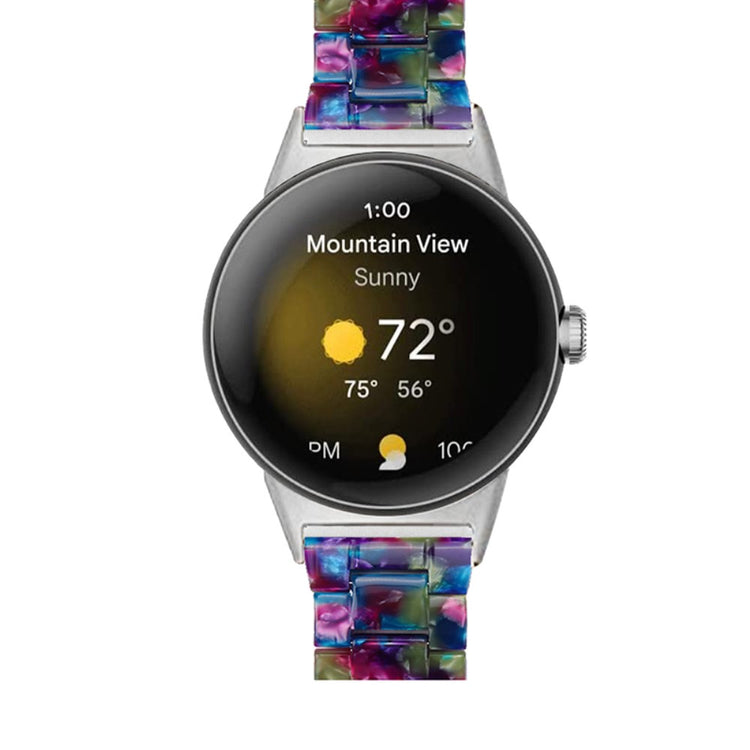 Mega skøn Google Pixel Watch Plastik Rem - Flerfarvet#serie_13
