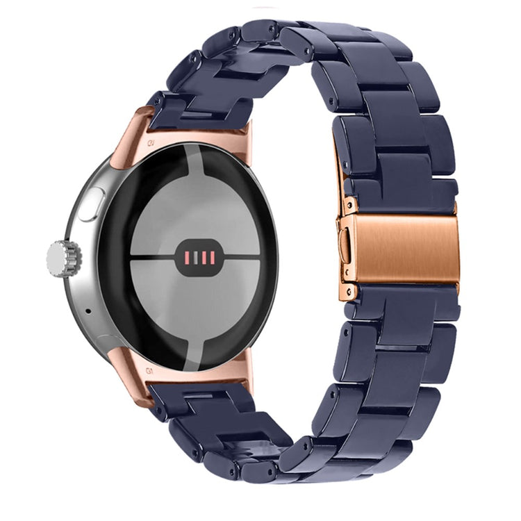 Mega skøn Google Pixel Watch Plastik Rem - Blå#serie_3
