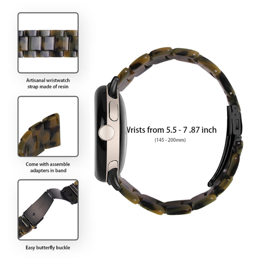 Mega skøn Google Pixel Watch Plastik Rem - Grøn#serie_6