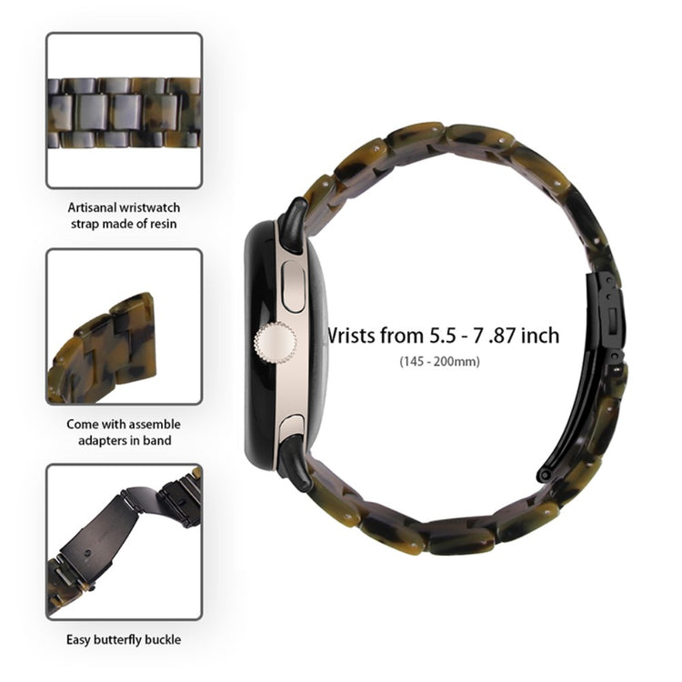 Mega skøn Google Pixel Watch Plastik Rem - Grøn#serie_6