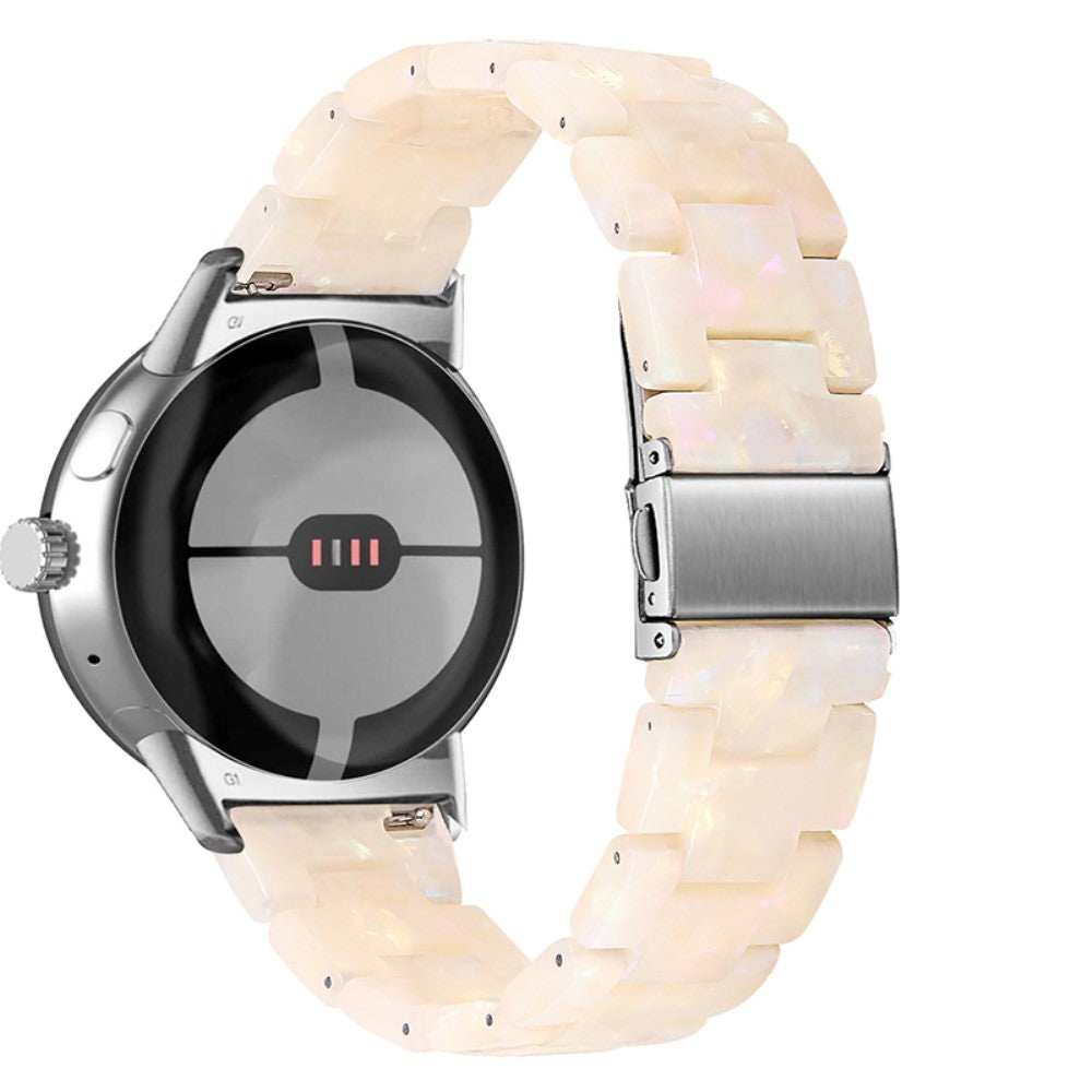 Mega skøn Google Pixel Watch Plastik Rem - Hvid#serie_7