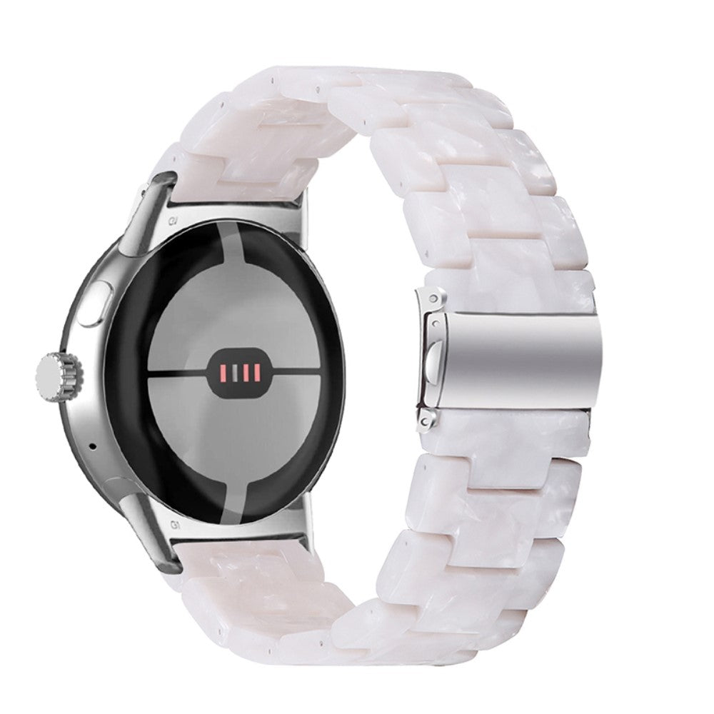 Mega skøn Google Pixel Watch Plastik Rem - Hvid#serie_9