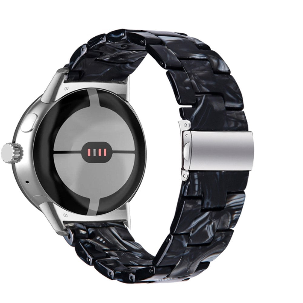 Meget nydelig Google Pixel Watch Plastik Rem - Sort#serie_14