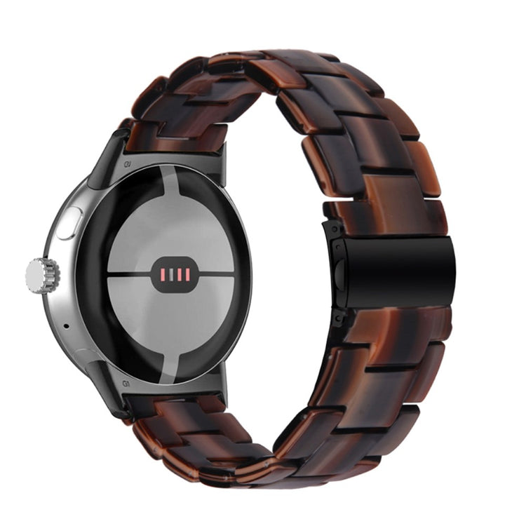 Meget nydelig Google Pixel Watch Plastik Rem - Brun#serie_9