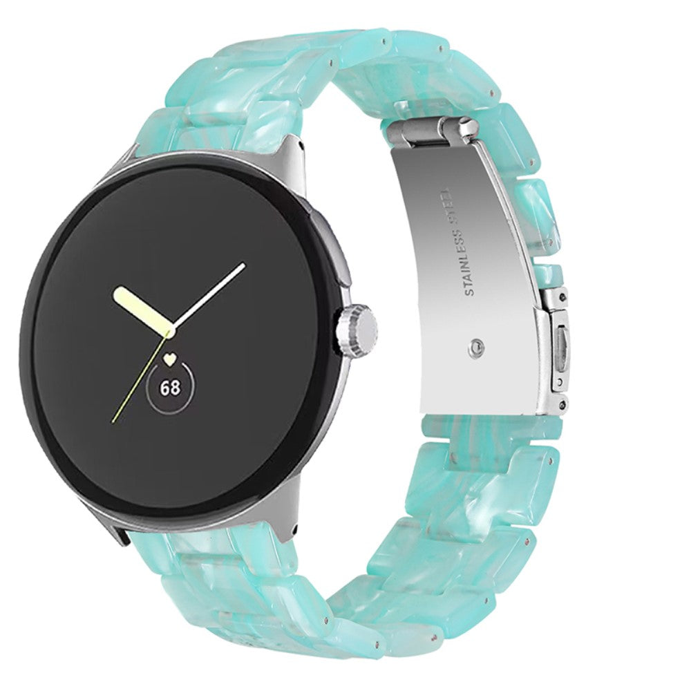 Super pænt Google Pixel Watch Plastik Rem - Grøn#serie_11