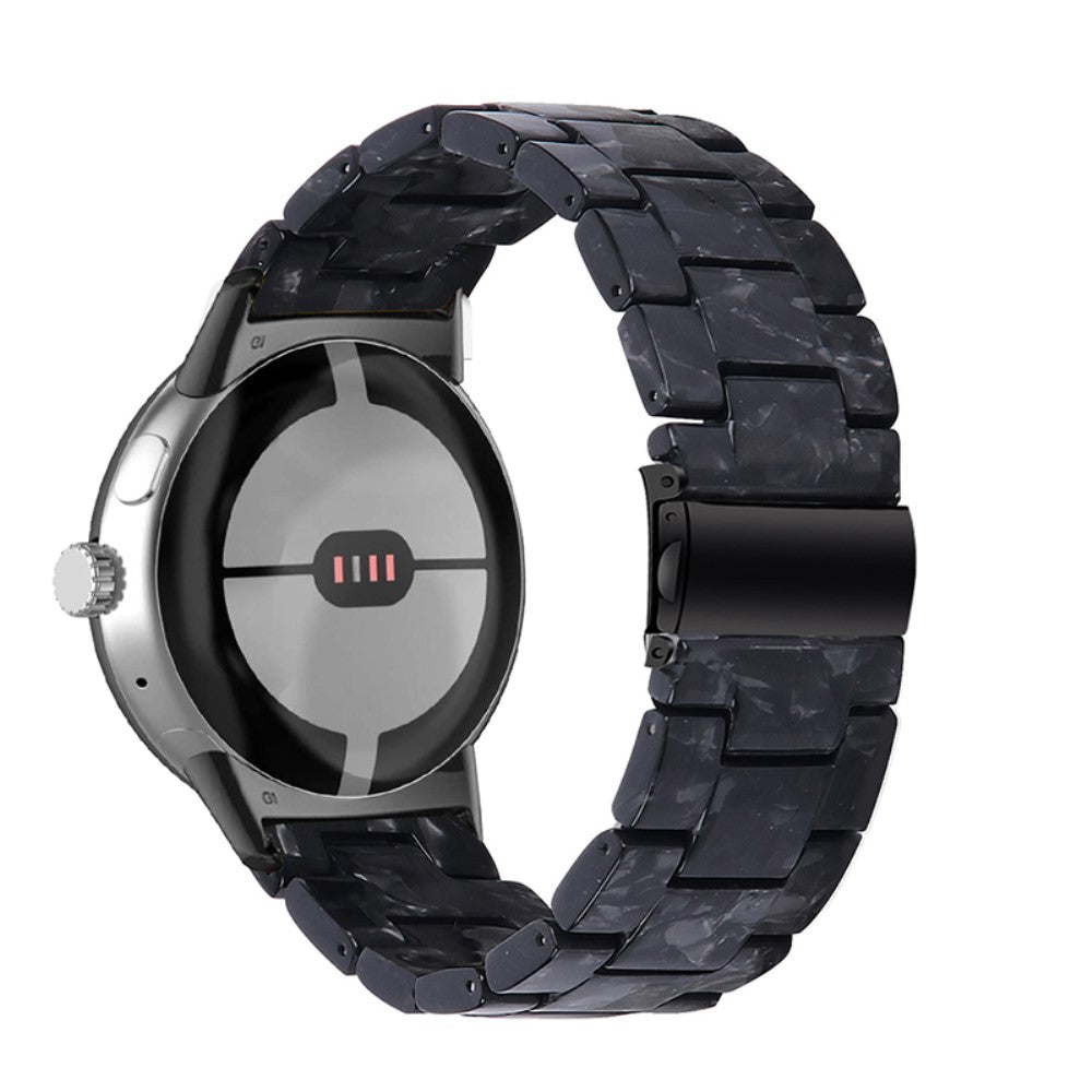 Super pænt Google Pixel Watch Plastik Rem - Sort#serie_17