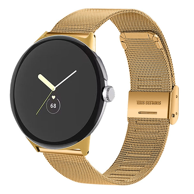 Mega kønt Google Pixel Watch Metal Rem - Sølv#serie_3