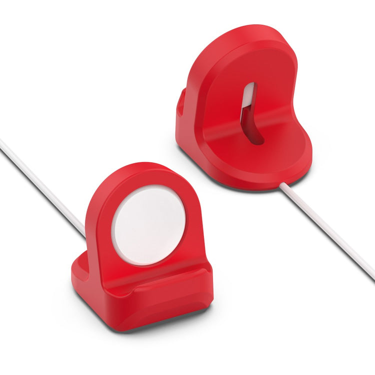 Google Pixel Watch Silikone Holder - Rød#serie_3