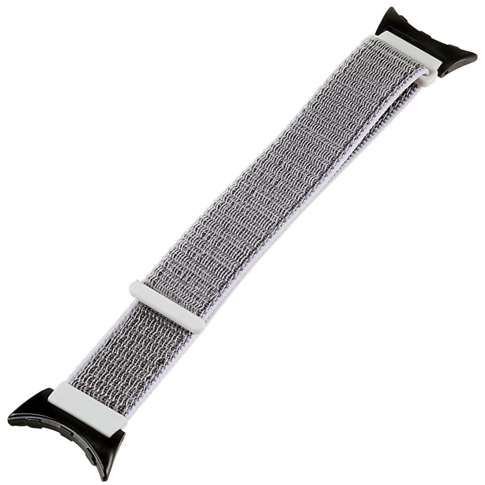 Meget komfortabel Google Pixel Watch Nylon Rem - Hvid#serie_10
