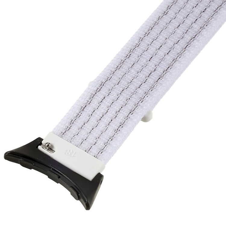 Alle tiders Google Pixel Watch Nylon Rem - Hvid#serie_11
