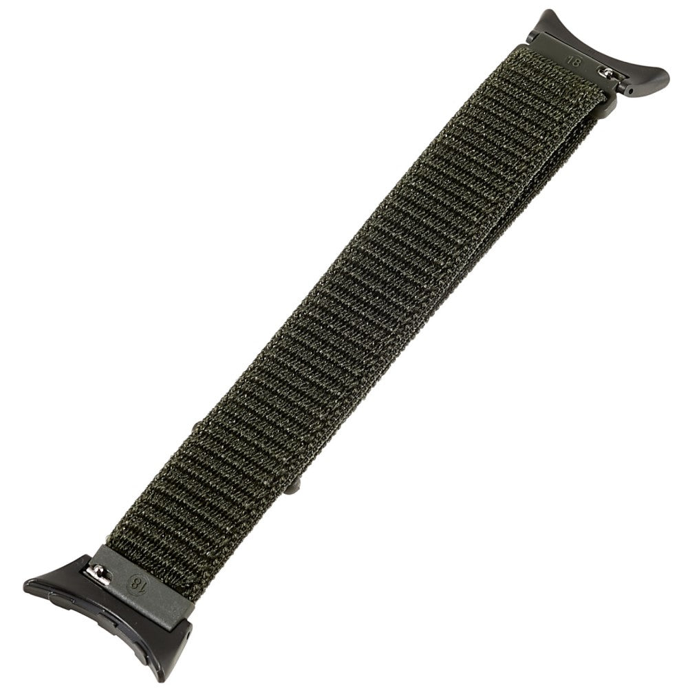 Alle tiders Google Pixel Watch Nylon Rem - Grøn#serie_3