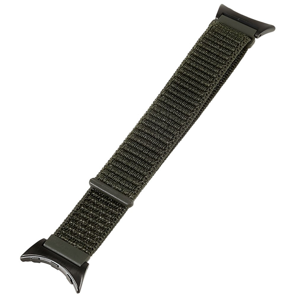 Meget komfortabel Google Pixel Watch Nylon Rem - Grøn#serie_3
