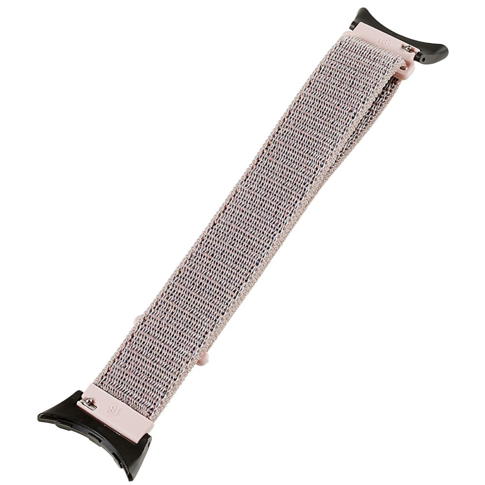 Alle tiders Google Pixel Watch Nylon Rem - Sølv#serie_8