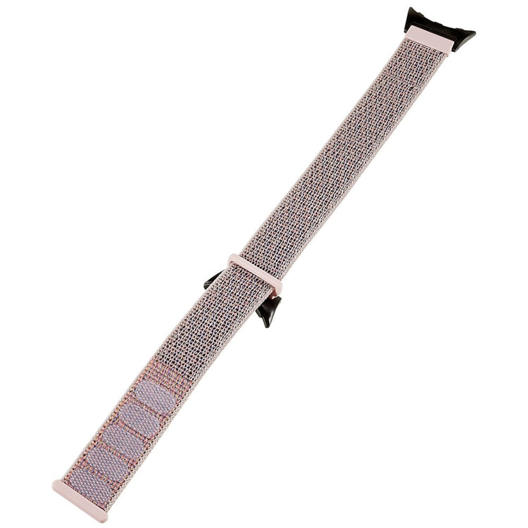 Alle tiders Google Pixel Watch Nylon Rem - Sølv#serie_8