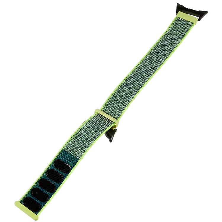 Alle tiders Google Pixel Watch Nylon Rem - Grøn#serie_9