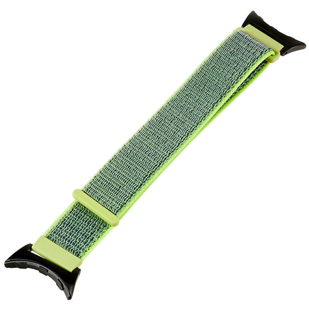 Meget komfortabel Google Pixel Watch Nylon Rem - Grøn#serie_9