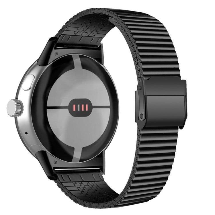 Super smuk Google Pixel Watch Metal Rem - Sort#serie_2