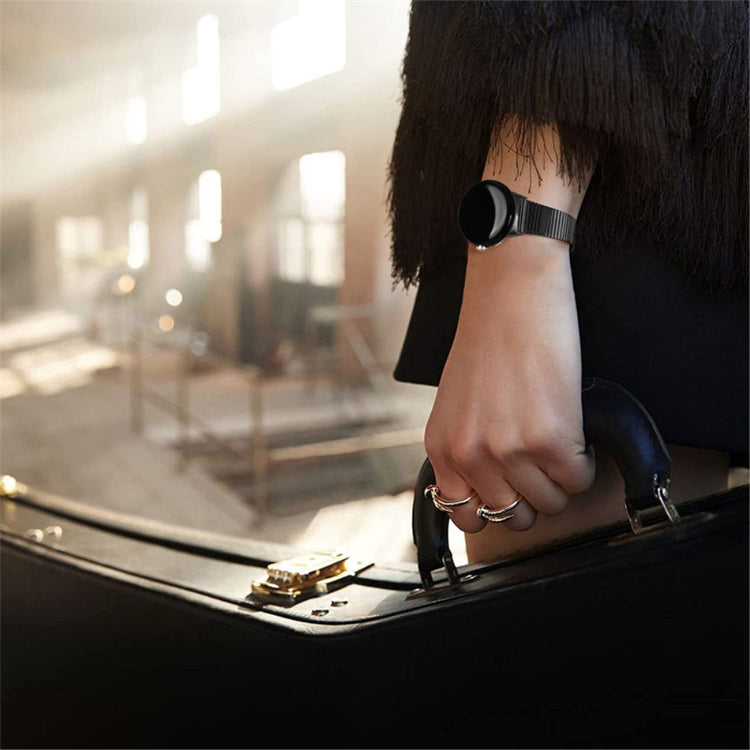 Super smuk Google Pixel Watch Metal Rem - Sort#serie_2