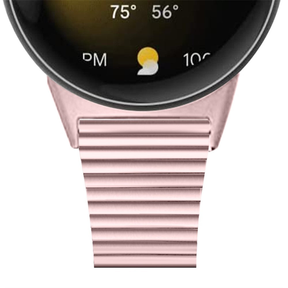 Super smuk Google Pixel Watch Metal Rem - Pink#serie_3