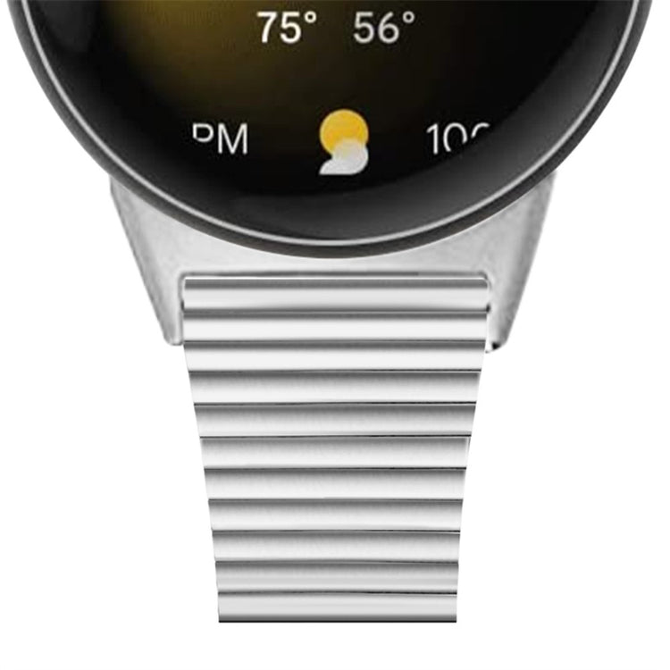 Helt vildt holdbart Google Pixel Watch Metal Rem - Sølv#serie_073