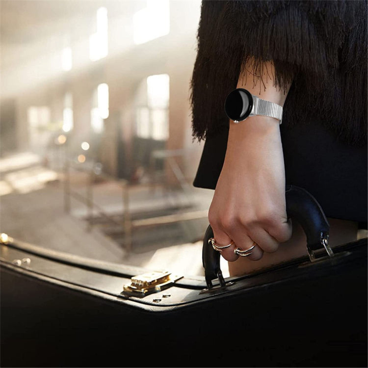 Helt vildt holdbart Google Pixel Watch Metal Rem - Sølv#serie_073