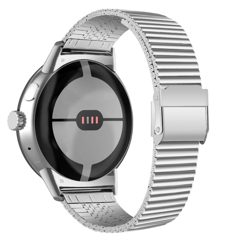 Helt vildt pænt Google Pixel Watch Metal Rem - Sølv#serie_073