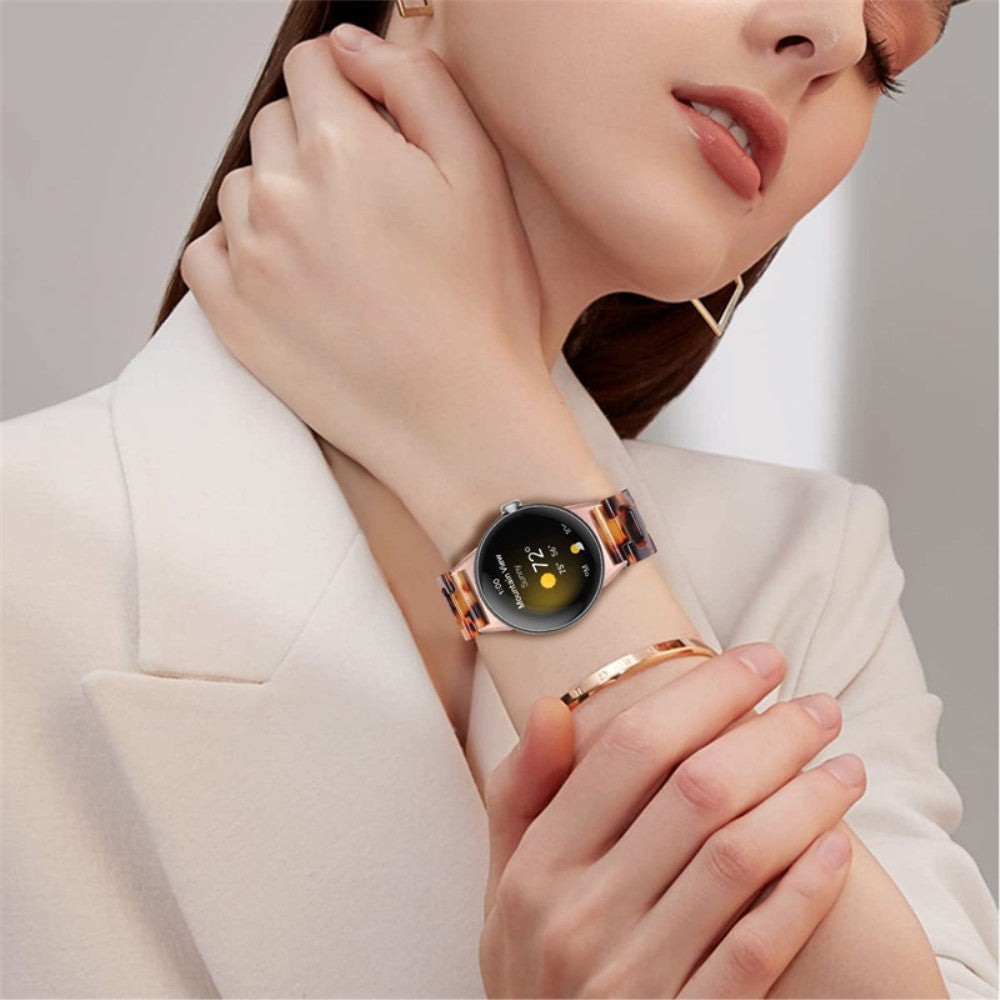Super fint Google Pixel Watch Plastik Rem - Brun#serie_2