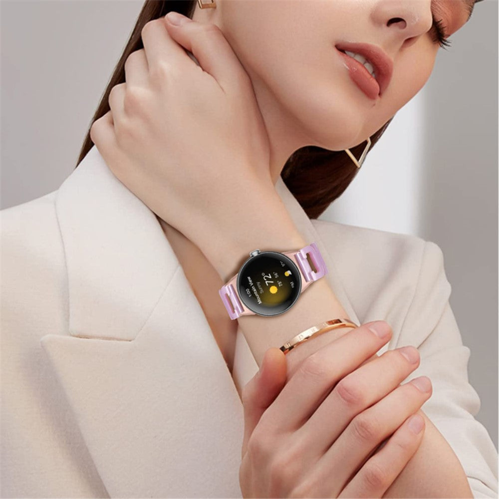 Super fint Google Pixel Watch Plastik Rem - Pink#serie_4