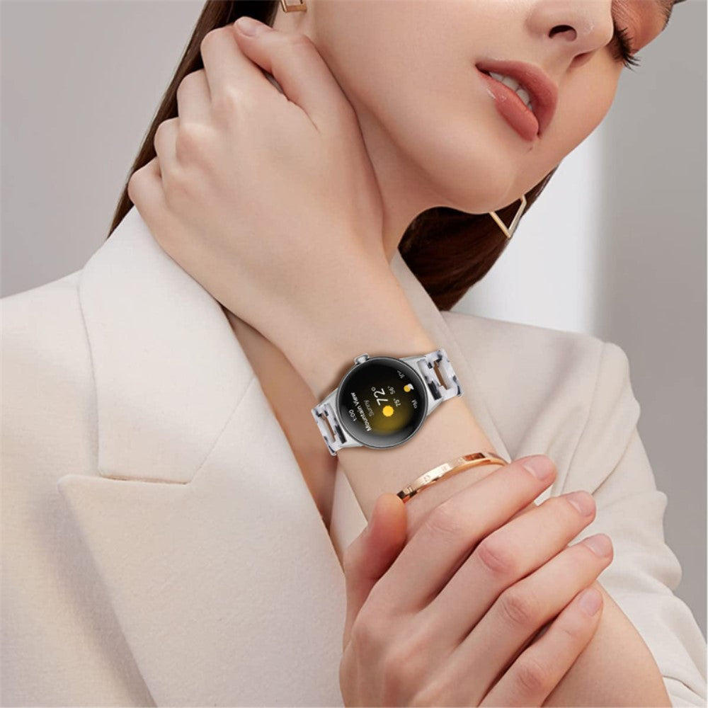 Super fint Google Pixel Watch Plastik Rem - Sort#serie_7