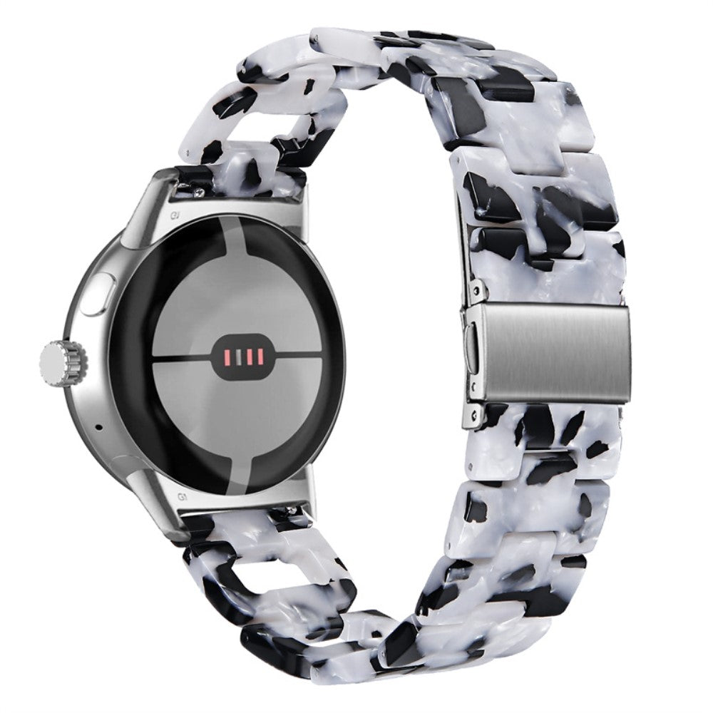 Super slidstærk Google Pixel Watch Plastik Rem - Sort#serie_7