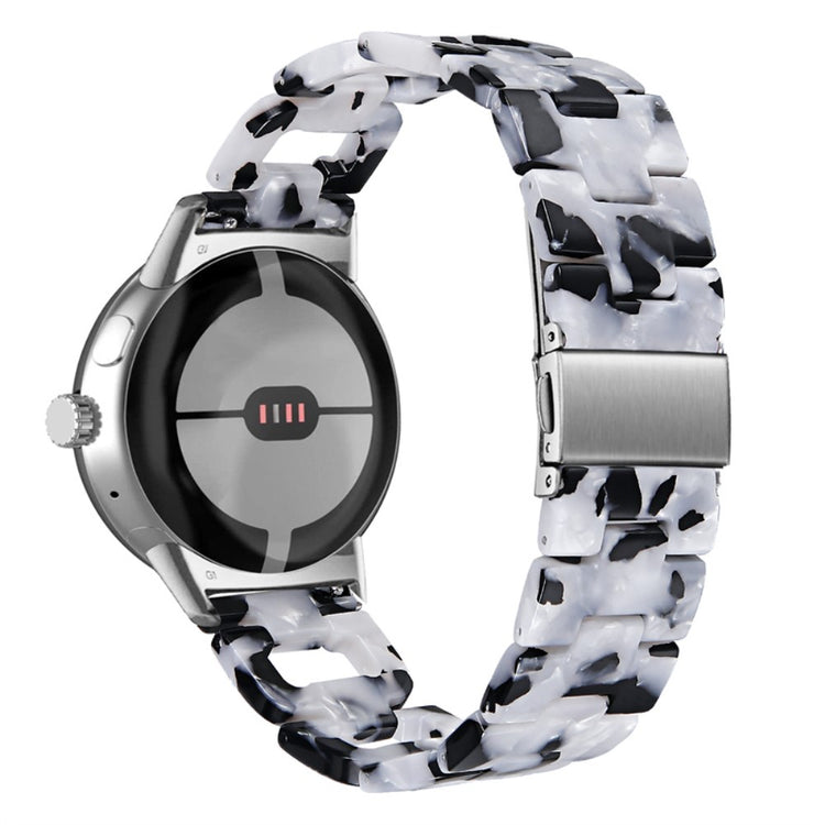 Super slidstærk Google Pixel Watch Plastik Rem - Sort#serie_7