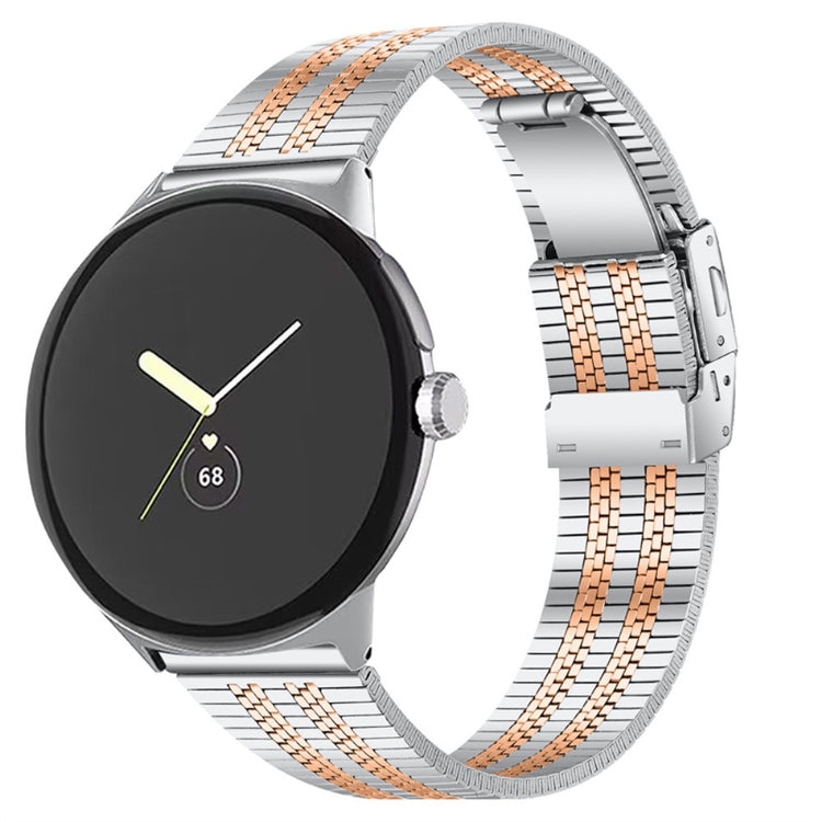 Vildt sejt Google Pixel Watch Metal Rem - Pink#serie_6