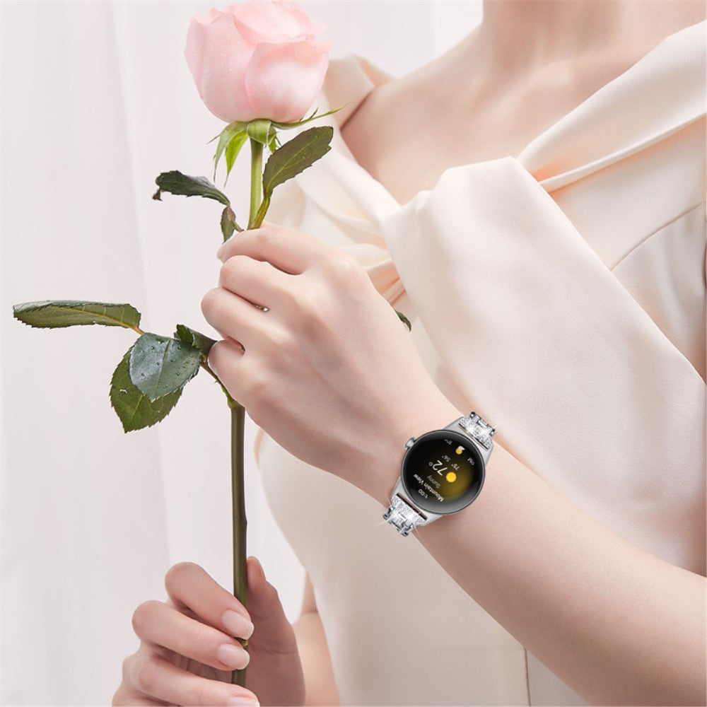 Vildt rart Google Pixel Watch Metal og Rhinsten Rem - Sølv#serie_3
