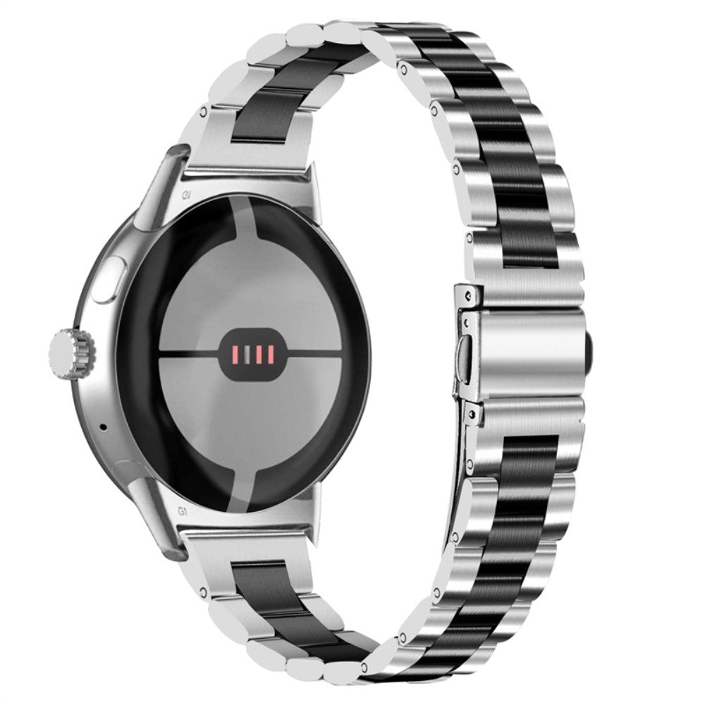 Meget fint Google Pixel Watch Metal Rem - Sort#serie_3