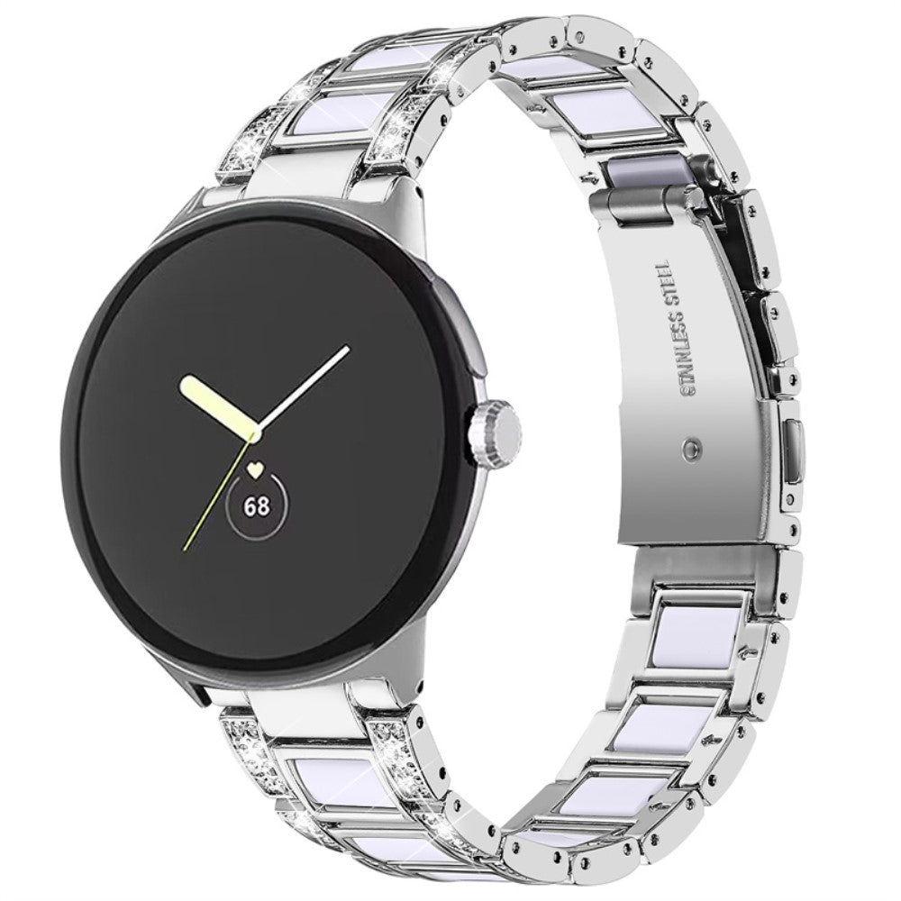 Superflot Google Pixel Watch Metal Rem - Sølv#serie_1